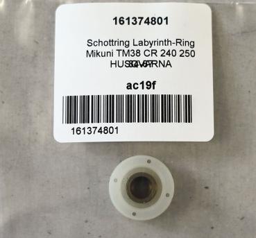 HUSQVARNA Schottring Labyrinth-Ring Mikuni TM38 CR