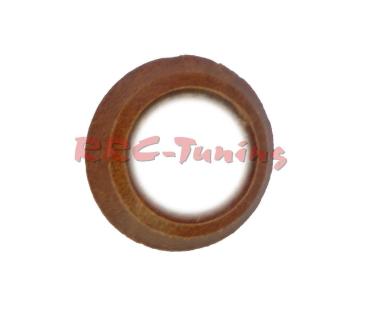 Leather seal ring for valve bolt
