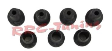 Rubber grommets Cable guide for fuse box