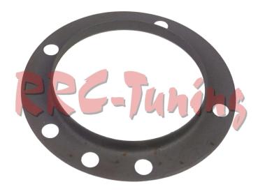 Protecting plate for side car flange bearing