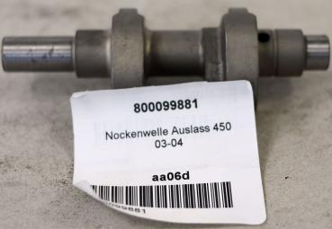 Nockenwelle Auslass 450 03-04