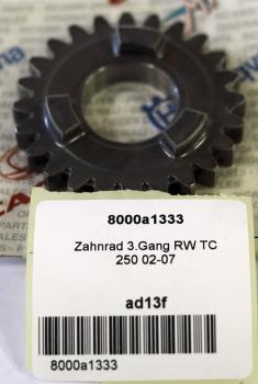 Zahnrad 3.Gang RW TC 250 02-07