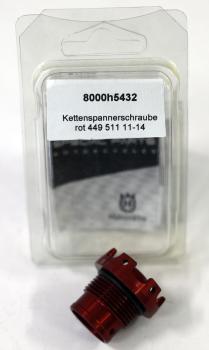 Kettenspannerschraube rot 449 511 11-14