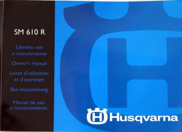 HUSQVARNA Bedienungsanleitung SMR 610 00