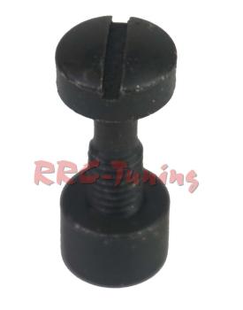 Screw with bushing for head lamp ring