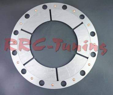 Clutch middle plate
