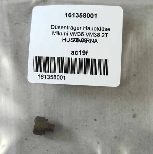 HUSQVARNA Düsenträger Hauptdüse Mikuni VM36 VM38 2