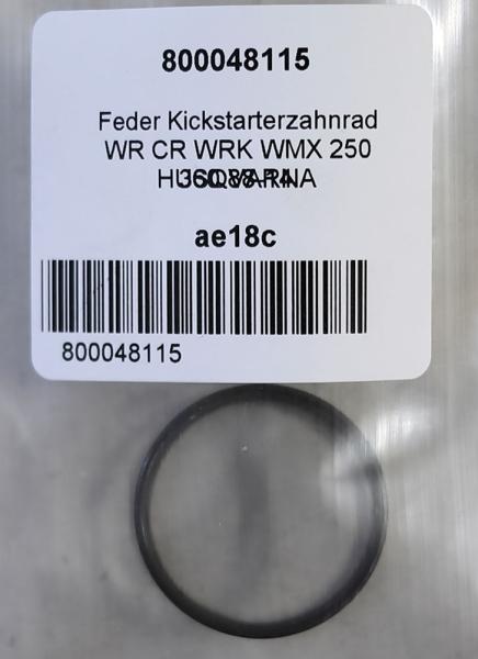 HUSQVARNA Feder Kickstarterzahnrad WR CR WRK WMX 2