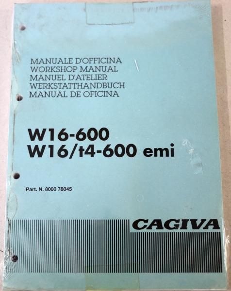 CAGIVA Werkstatthandbuch W16