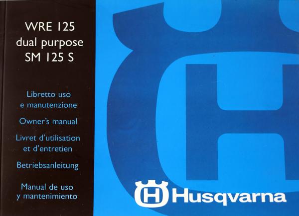 HUSQVARNA Bedienungsanleitung WRE SMS 125 00-01