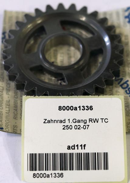 Zahnrad 1.Gang RW TC 250 02-07