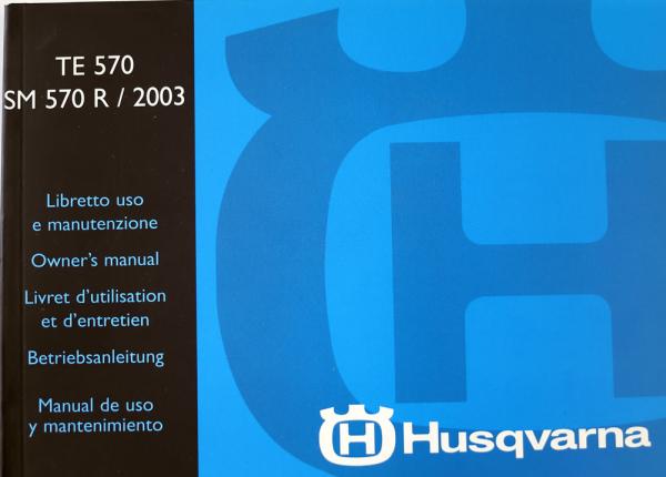 HUSQVARNA Bedienungsanleitung TE SMR 570 03