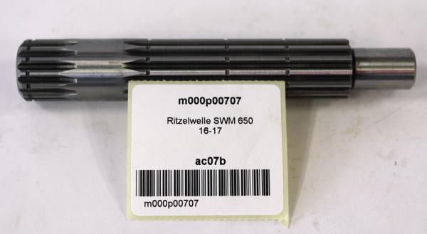 Ritzelwelle SWM 650 16-17