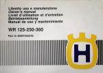 HUSQVARNA Bedienungsanleitung WR 125 250 360 92